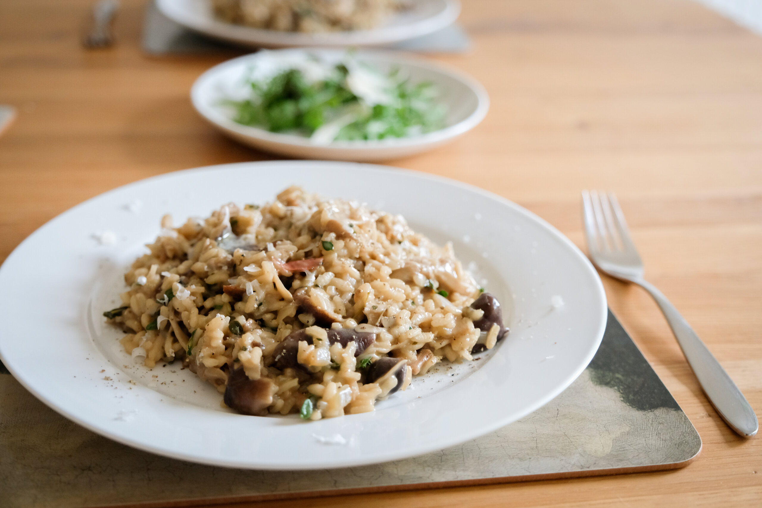 Receita de Risoto de shitake e shimeji, Receita